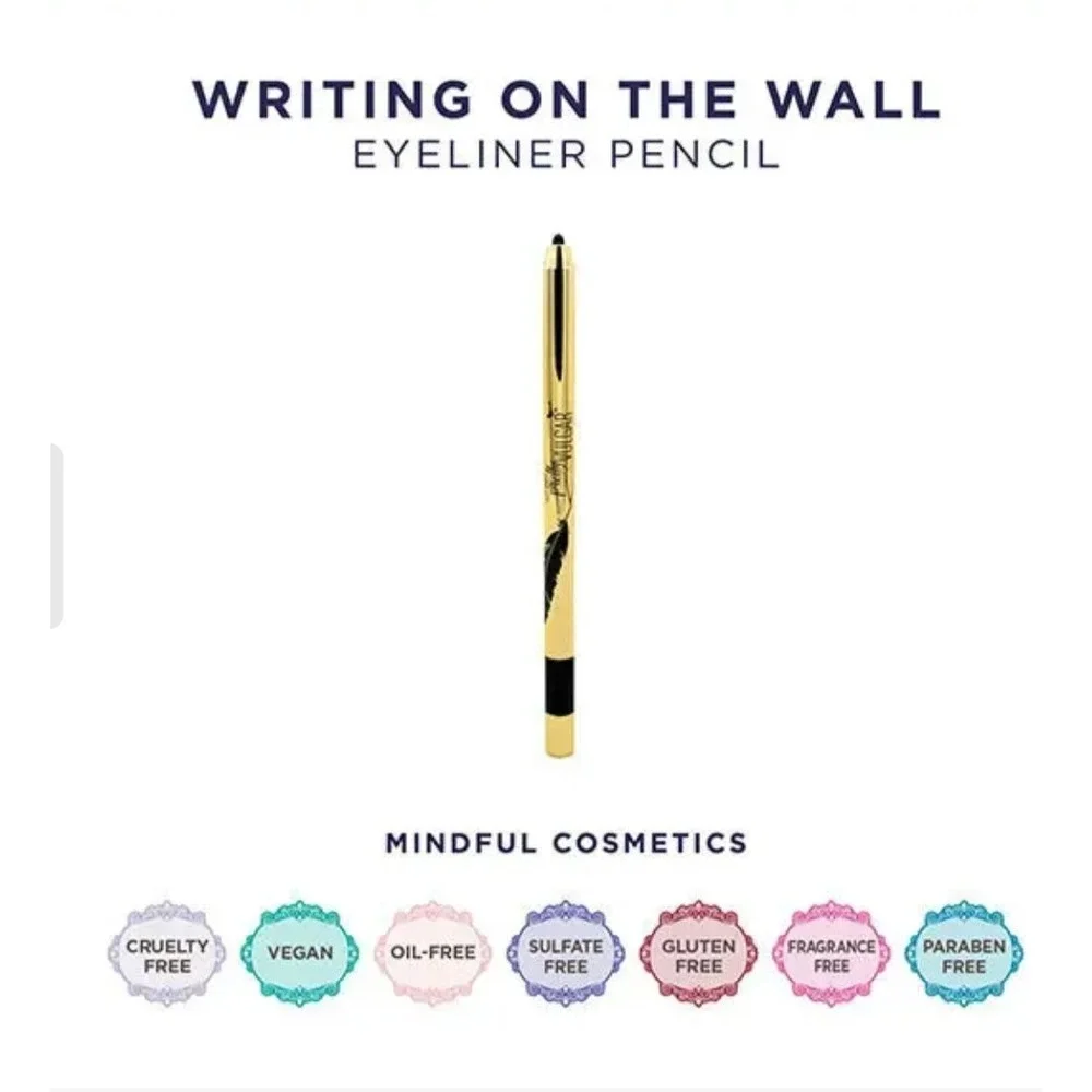 2 X Pretty Vulgar- Writing on the Wall Eyeliner Pencil 49 Blank Page White Kajal